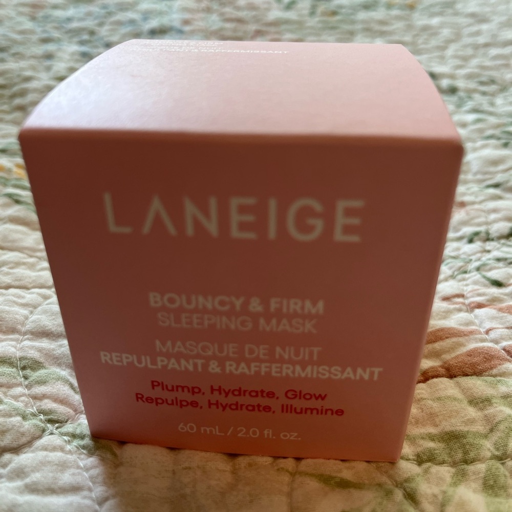 LANEIGE Pink Bouncy & Firm Sleeping Mask
